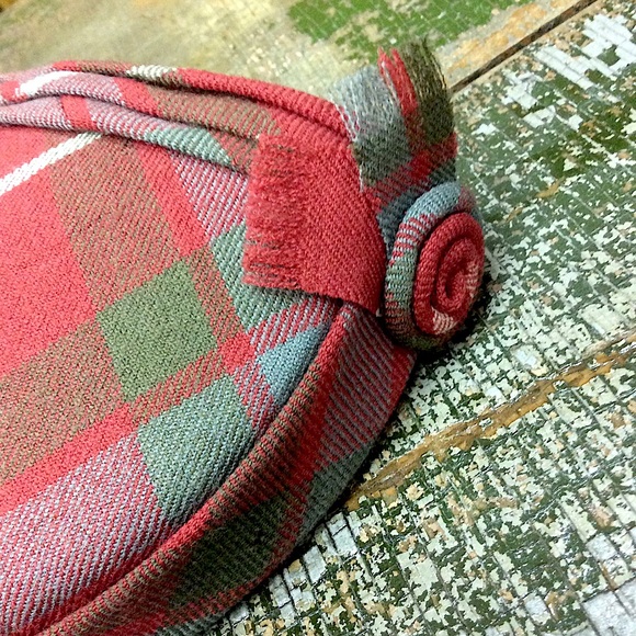 Vintage Plaid Fascinator - Picture 6 of 7